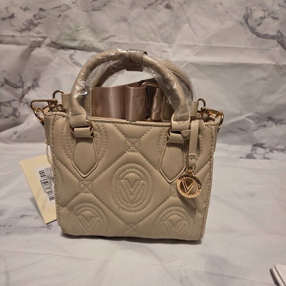 Valentino Orlandi Handbags - Valentino Orlandi Mini Light Taupe Tote #0017